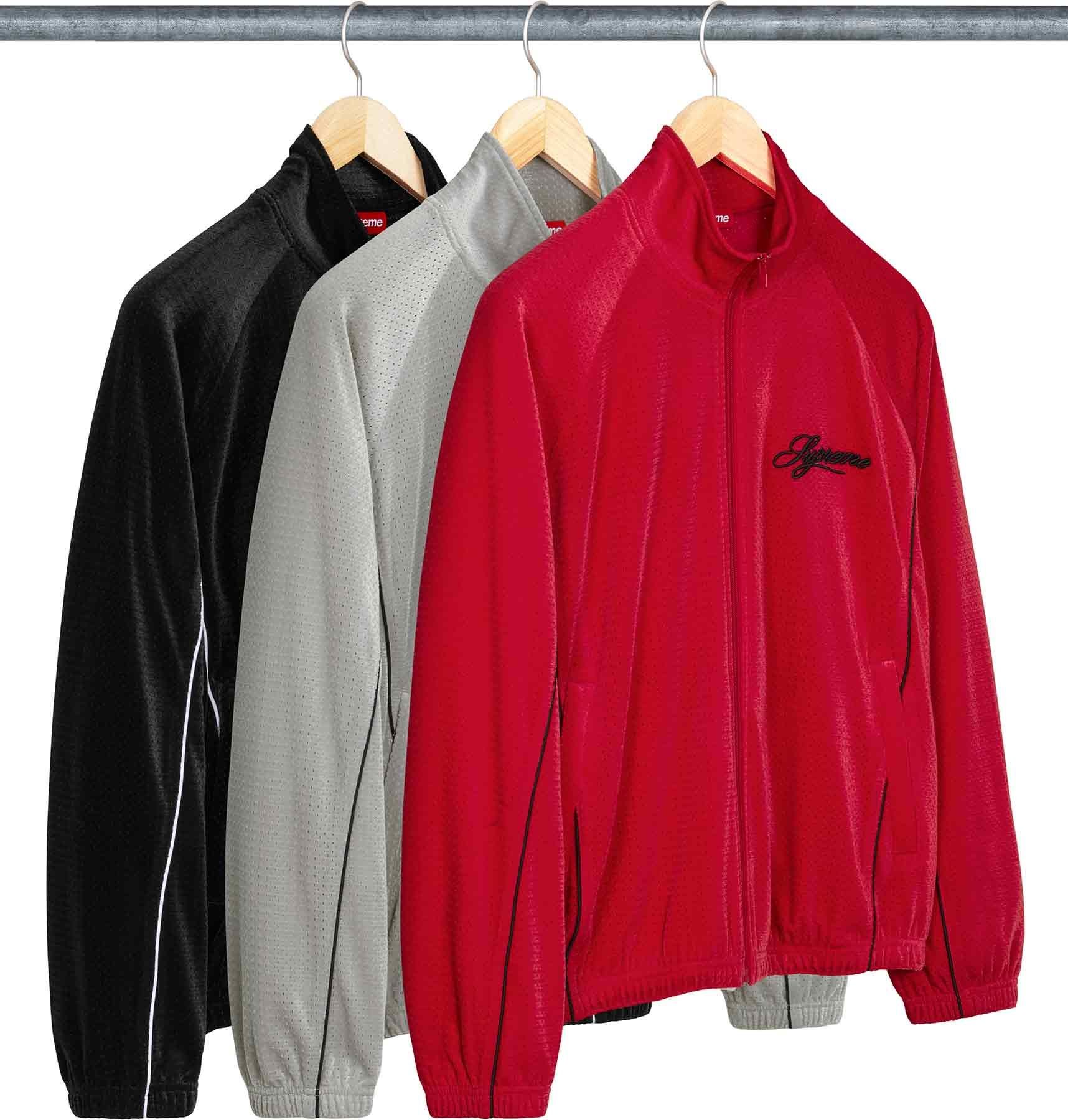 Velour Mesh Track Jacket view 9